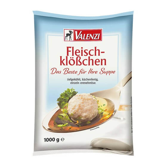 Fleischklösschen 3g TK 1Kg Valenzi