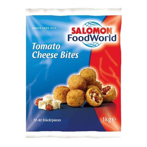 Tomato Cheese Bites TK 1Kg 72-80Stück  Salomon