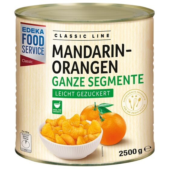 Mandarinen Orangen gezuckert 2,5kg EFS