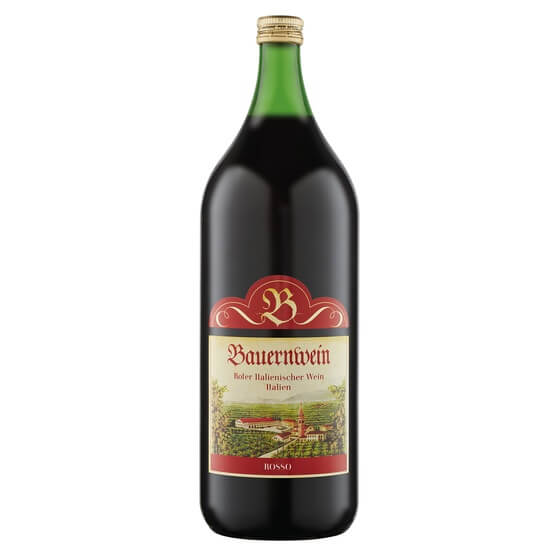 Bauernwein rot Italien 10,0%vol 2l