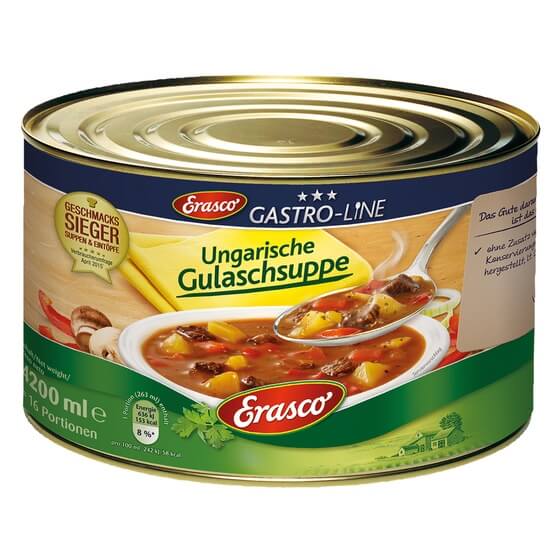 Ungarische Gulaschsuppe tafelfertig 4,2L Erasco