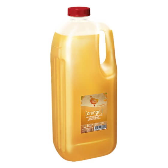 Orangensaft frisch PET Pfandfrei 2l Elka