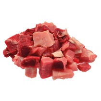 Gemischtes Gulasch II gem.Schwein/Rind mittel 24mm roh ca1kg