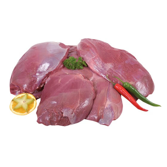 Hirsch-Keule 4er Schnitt ca 10kg TK Maier