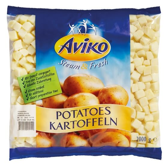 Kartoffelwürfel Steamfresh 2KG Aviko