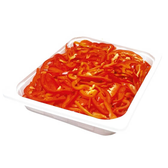 Paprika Rot 5mm Streifen 1kg Funken
