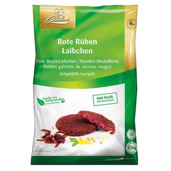 Rote Rüben Laibchen 25x100g Caterline