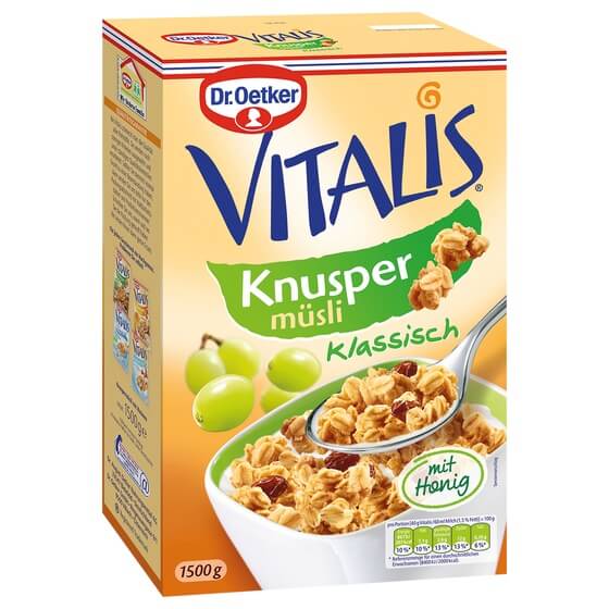 Vitalis Kuspermüsli 1,5kg Oetker