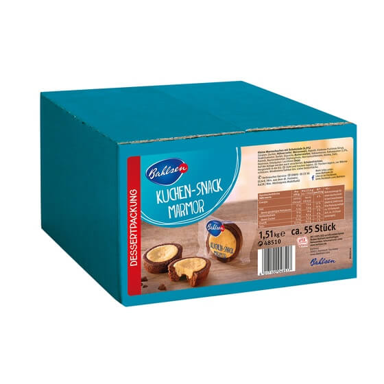 Kuchen Snack Marmor 55x27,5g  Bahlsen