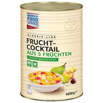 Fruchtcocktail 5-Frucht gezuckert 4,2 kg EFS