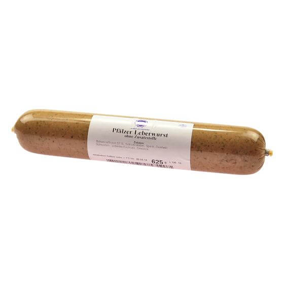 Pfälzer Leberwurst (Schwein) 625g