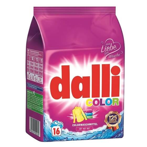 Colorwaschmittel Plus 16 Waschladungen 1,12kg Dalli