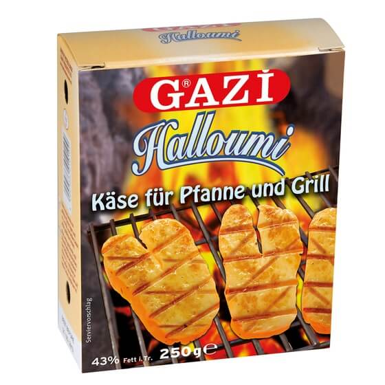 Halloumi Grillkäse 43% 250gr Gazi