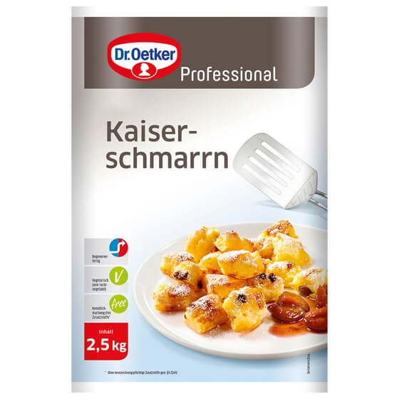 Kaiserschmarrn mit Rosinen TK 2,5Kg Dr. Oetker