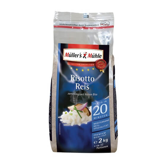 Original Arborioreis für Risotto ODZ 2kg Müller's Mühle