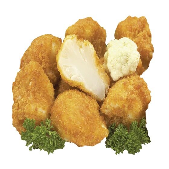 Blumenkohl-Nuggets Knusperpanade TK 5Kg EuroFood