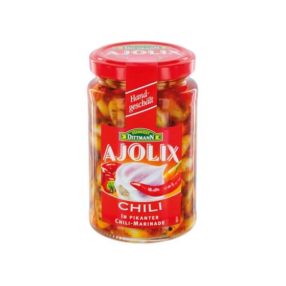 Knoblauch in Chili-Marinade 225g Dittmann