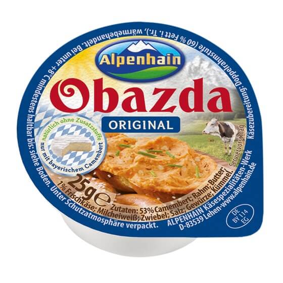 Obazda 60% F.i.Tr. 40x25g Alpenhain