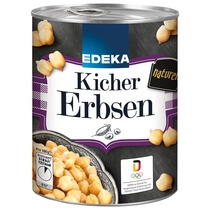 Kichererbsen 800g Dose Edeka