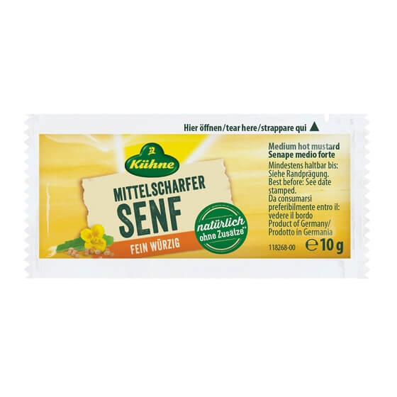 Senf Portionsbeutel 150X10g Kühne