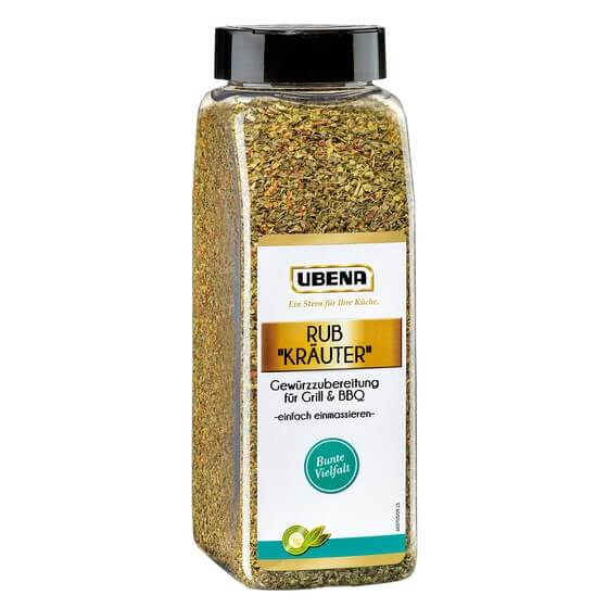 Rub Kräuter Gewürzzubereitung 400g Ubena