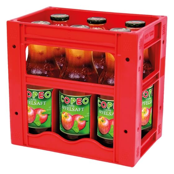 Apfelsaft 6x1ltr. Mehrwegflasche Copeo