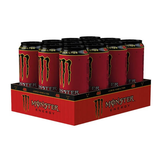 Monster Energy Drink 44 Lewis Hamilton Dose 12x0,5l