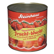 Frucht-Wucht Apfelfruchtmus mit Erdbeer ohne Zucker 2,65kg
