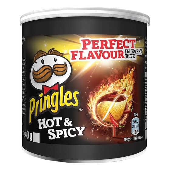 Pringles Chips Hot & Spicy 40g