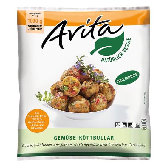 Gemüse-Köttbullar TK 1Kg Avita