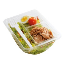 Salatbowl Alicante mit Tomaten Thunfisch Ei 225g Funken