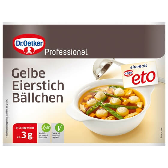 Eierstich Würfel 3g TK 1Kg Dr. Oetker