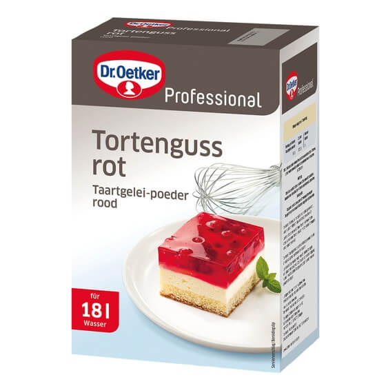 Tortenguss Rot 1kg Oetker