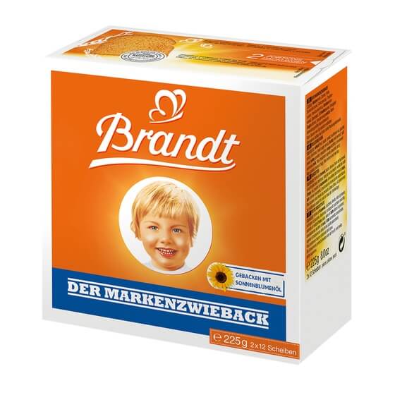 Zwieback 225g Brandt