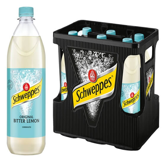 Bitter Lemon 6x1Liter PET MW Schweppers