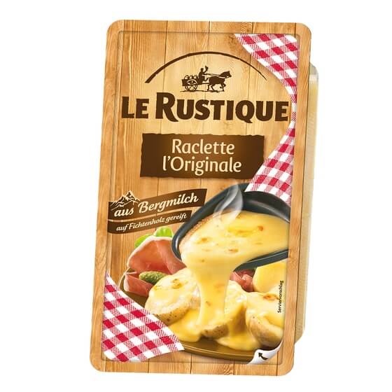 Raclette Käse Original 400g in Scheiben Le Rustique