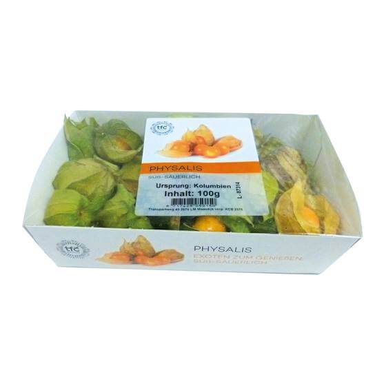 Physalis/Kap-Stachelbeeren CO ca.20Stück 100g/Schale