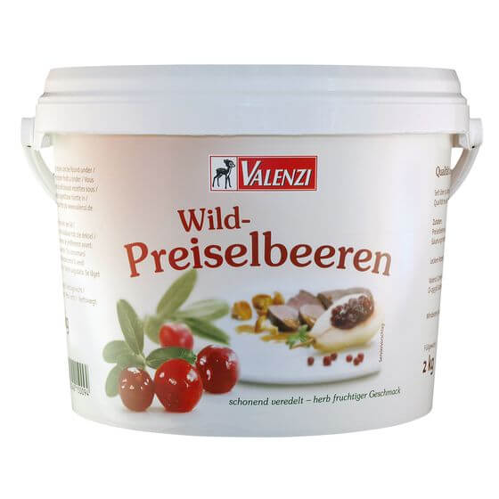 Wild-Preiselbeeren gezuckert 2kg Valenzi