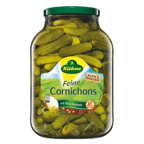 Cornichons 2,45kg/1,38kg Kühne