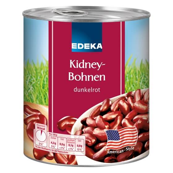 Kidneybohnen 800g Edeka