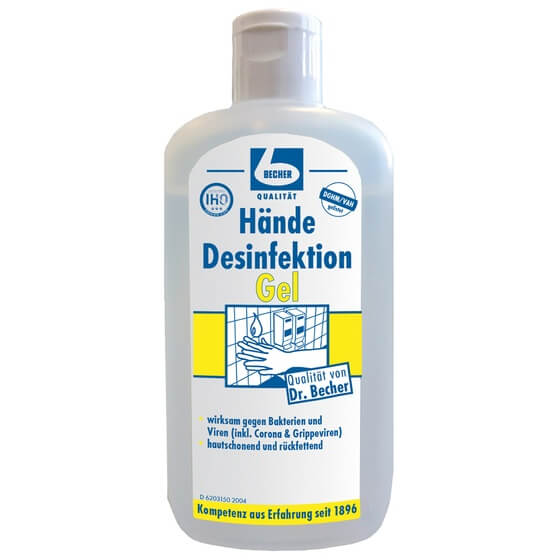 Händedesinfektionsgel 100ml Dr. Becher