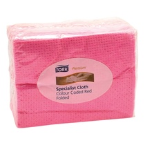 Spezialtuch Rot Premium 38x38cm 40St Tork