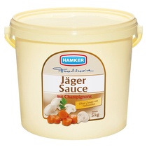 Jägersauce mit Champignons 5kg Hamker