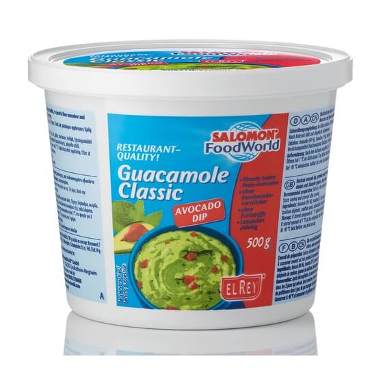 Guacamole Avocado Dip Classic 500g Salomon