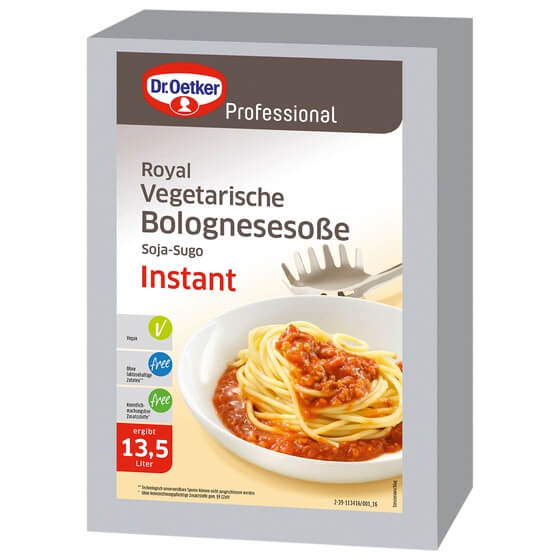 Vegetarische Bolognese-Sauce 2,5kg Royal Dr.Oetker