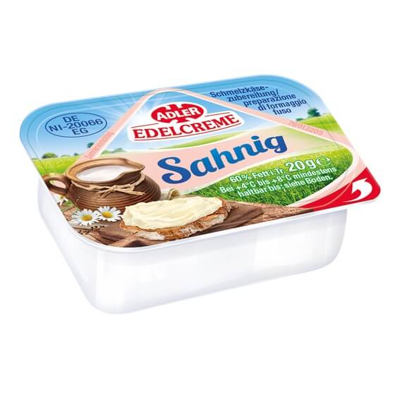 Edelcreme Sahne 60% F.i.Tr. 48x20g Adler