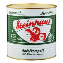 Apfelkompott light 2,7kg Steinhaus