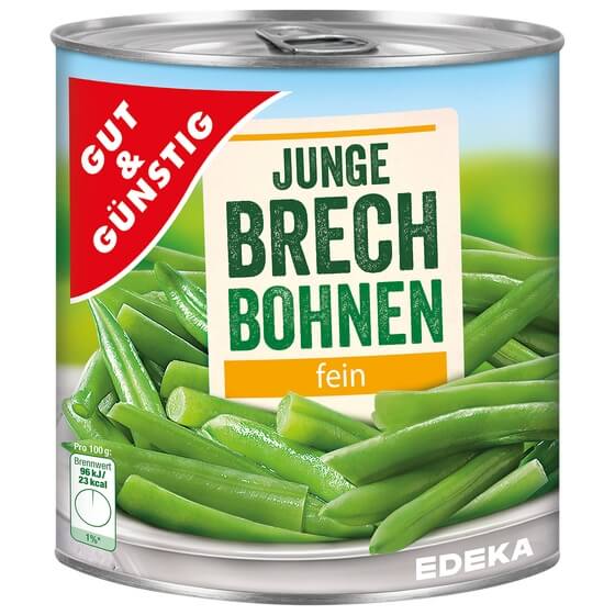 Brechbohnen 800g G&G