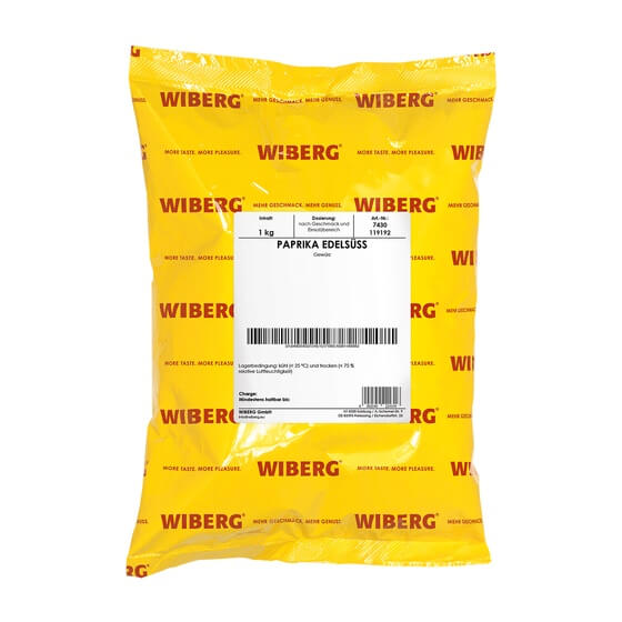 Paprika edelsüß 1kg Wiberg