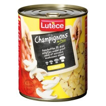 Champignons 3.Wahl 800g/460g Lutece